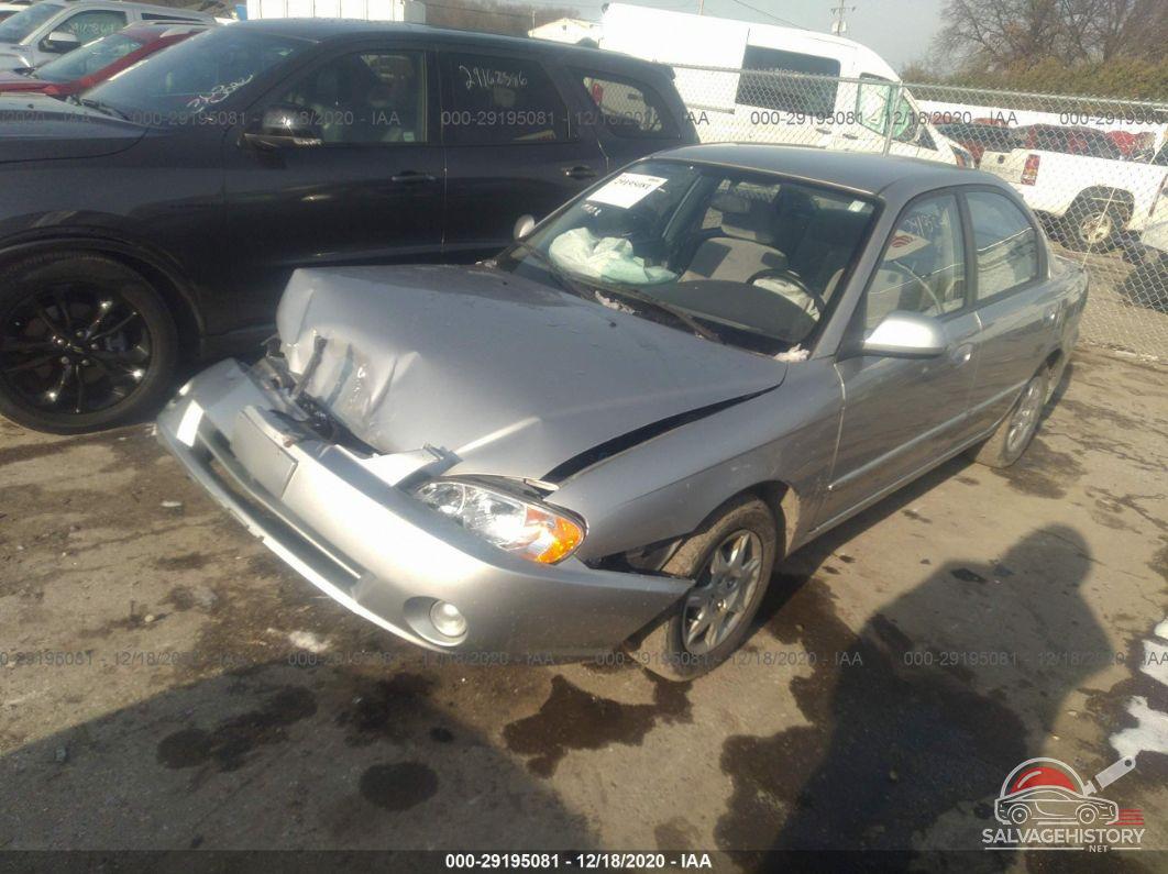 KNAFB121945308516 2004 KIA SPECTRA photo no. 2
