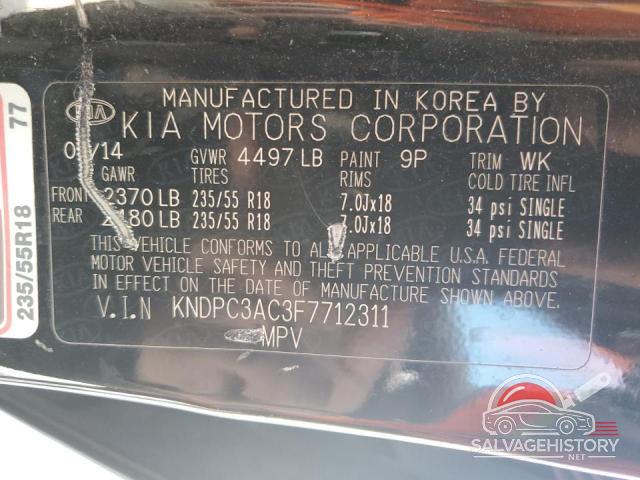 KNDPC3AC3F7712311 2015 KIA SPORTAGE photo no. 12