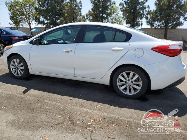 KNAFX4A65G5515148 2016 KIA FORTE photo no. 2