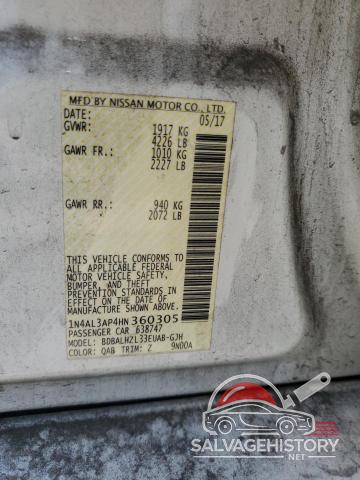 1N4AL3AP4HN360305 2017 NISSAN ALTIMA photo no. 12