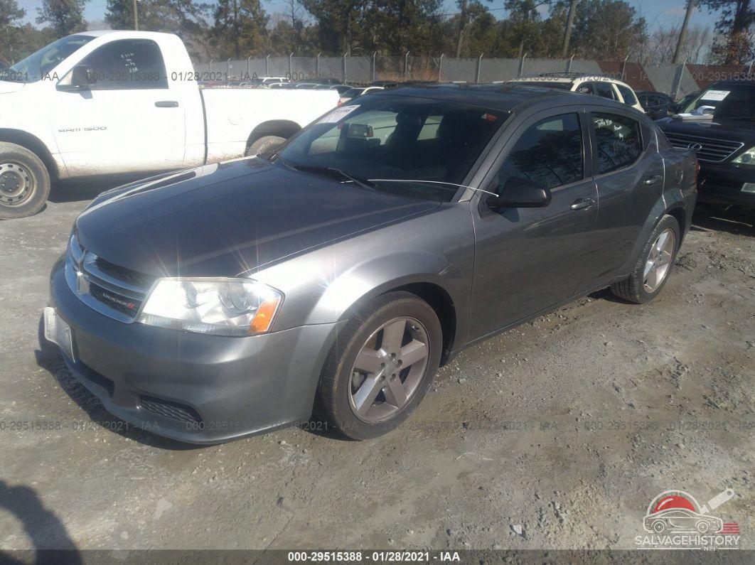 1C3CDZAB1DN658140 2013 DODGE AVENGER photo no. 2