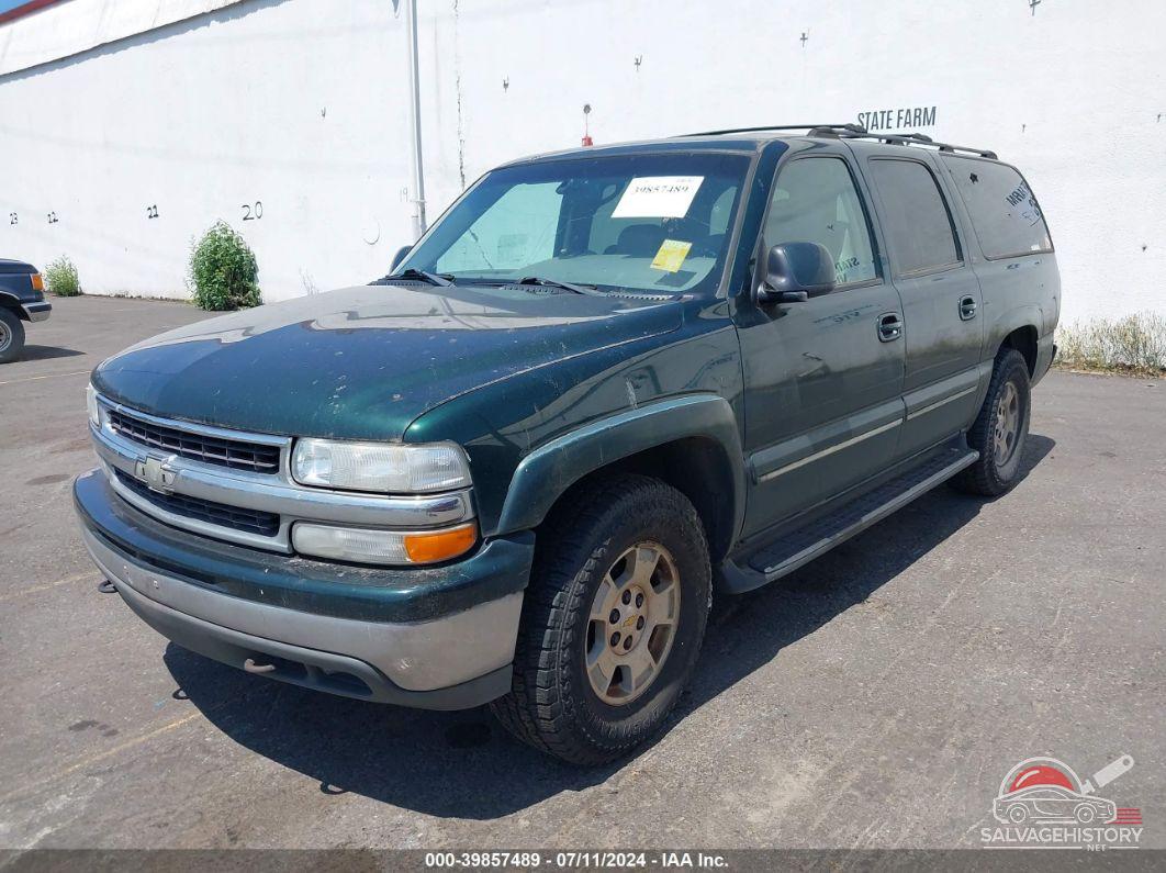 3GNFK16T41G144554 2001 CHEVROLET SUBURBAN 1500 photo no. 2