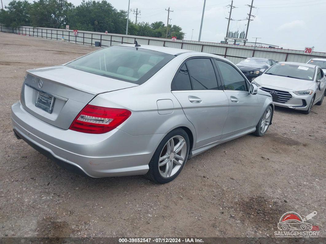 WDDGF4HB3EA937569 2014 MERCEDES-BENZ C 250 photo no. 4