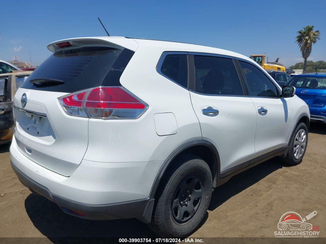 KNMAT2MT4GP693765 2016 NISSAN ROGUE photo no. 4