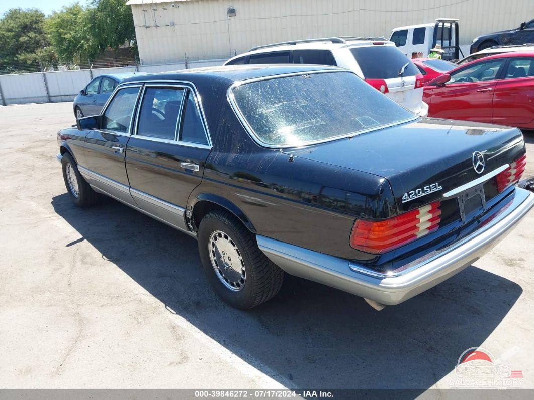 WDBCA35D4HA338030 1987 MERCEDES-BENZ 420 photo no. 3