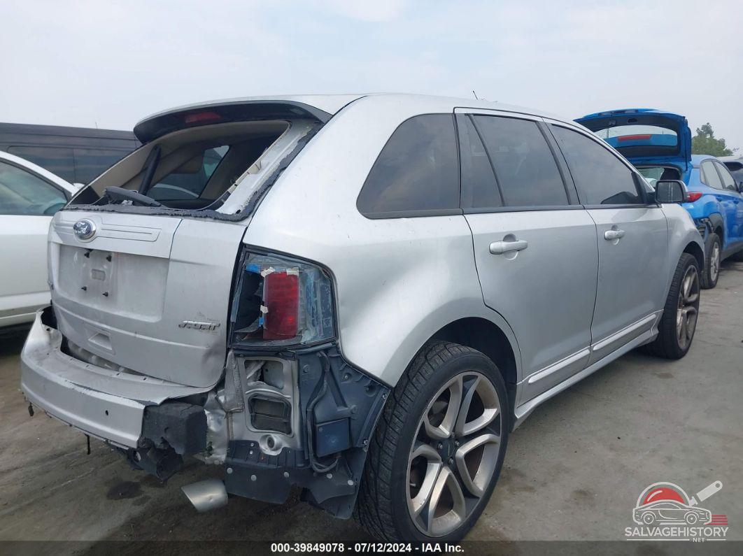 2FMDK3AK0DBC30196 2013 FORD EDGE photo no. 4