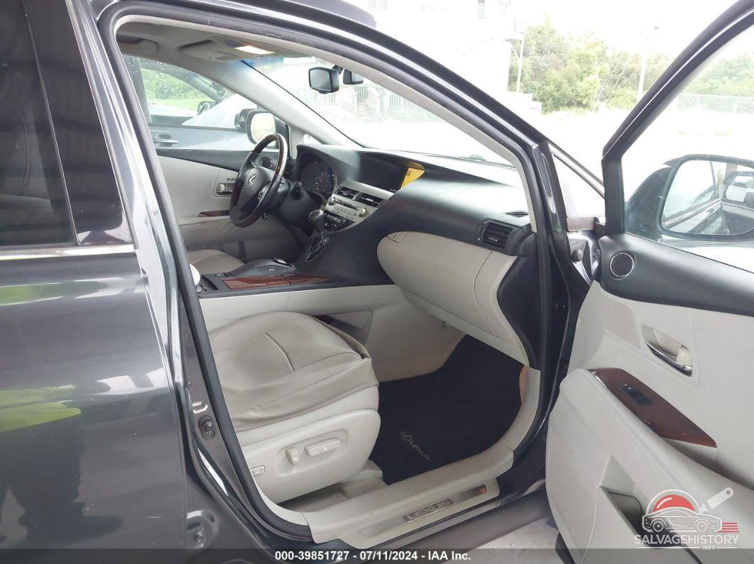 2T2ZK1BA5AC037125 2010 LEXUS RX 350 photo no. 5
