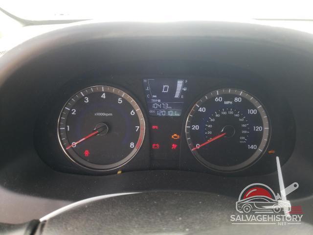KMHCU5AE5CU015076 2012 HYUNDAI ACCENT photo no. 9