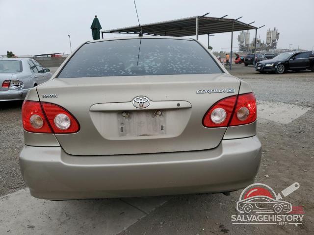 1NXBR32E76Z677438 2006 TOYOTA COROLLA photo no. 6