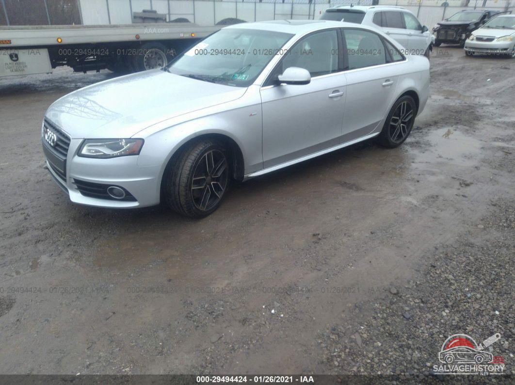 WAUFFAFLXCA032868 2012 AUDI A4 photo no. 2