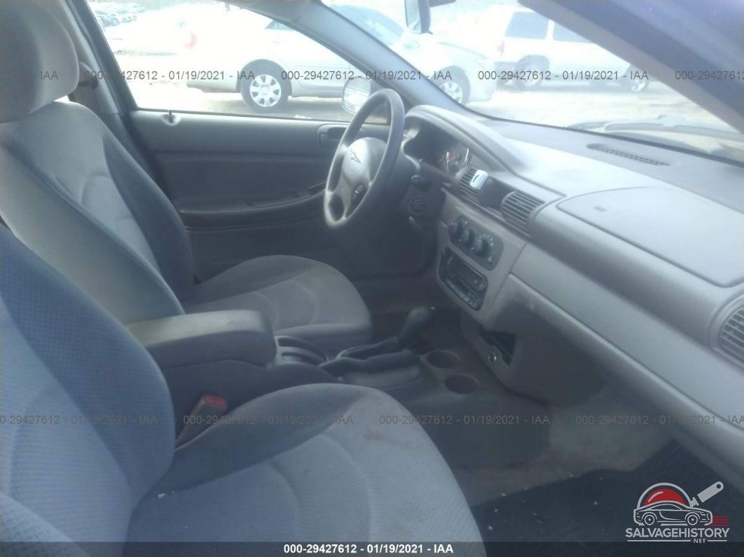 1C3EL46X44N154734 2004 CHRYSLER SEBRING photo no. 5