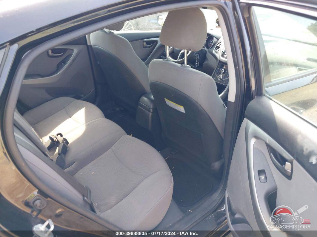 5NPDH4AE6EH543987 2014 HYUNDAI ELANTRA photo no. 8