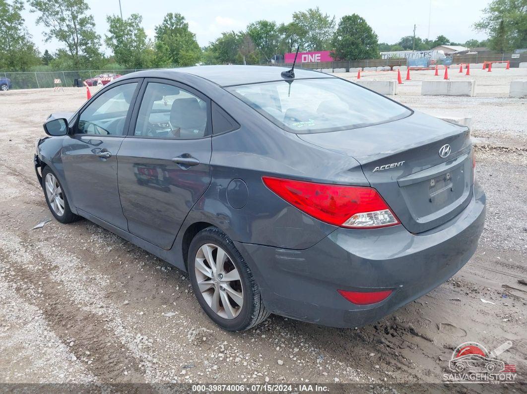 KMHCU4AE7CU185921 2012 HYUNDAI ACCENT photo no. 3