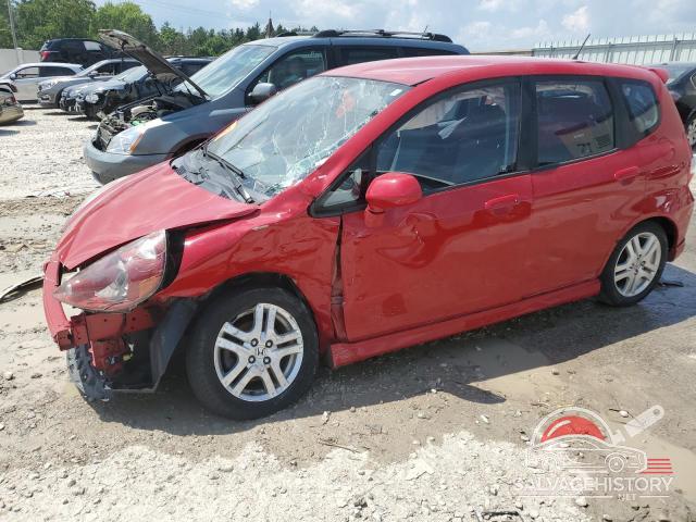 JHMGD38607S033557 2007 HONDA FIT photo no. 10