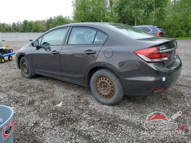 2HGFB2F51EH014951 2014 HONDA CIVIC photo no. 2