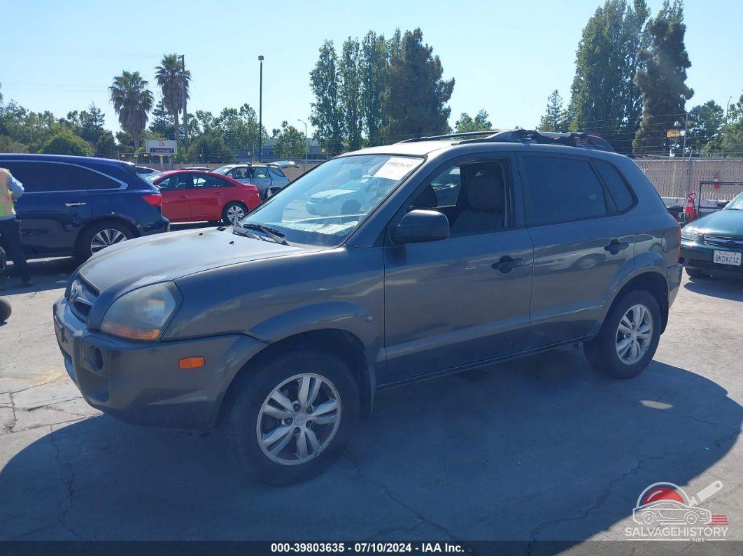 KM8JM12B89U035657 2009 HYUNDAI TUCSON photo no. 2
