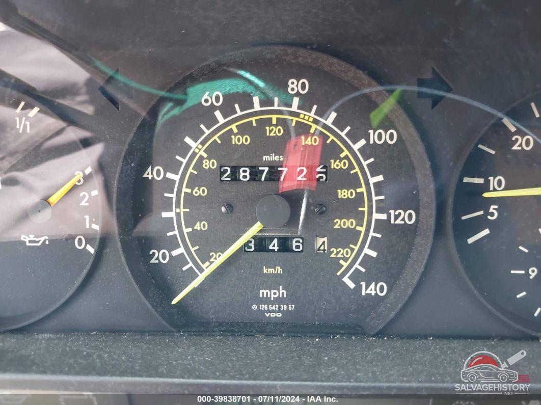 WDBCB25D8GA238244 1986 MERCEDES-BENZ 300 SEL photo no. 7