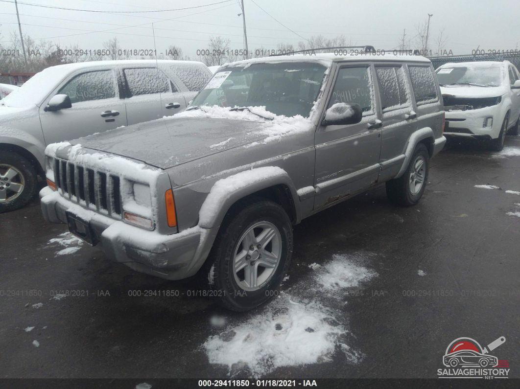1J4FF68S3YL156927 2000 JEEP CHEROKEE photo no. 2