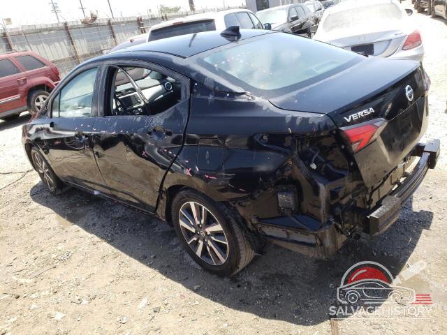 3N1CN8EV1ML869056 2021 NISSAN VERSA photo no. 2