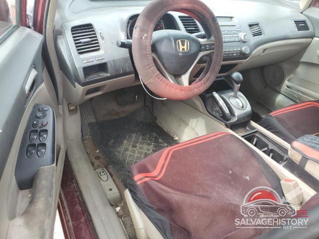 19XFA16549E051179 2009 HONDA CIVIC photo no. 8
