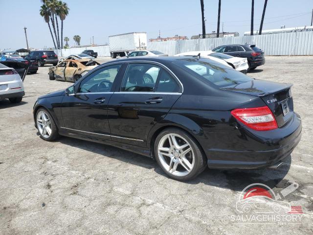 WDDGF5GB5AR107419 2010 MERCEDES-BENZ C-CLASS photo no. 2