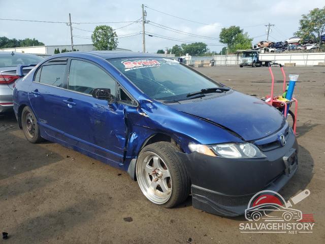 2HGFA55537H702216 2007 HONDA CIVIC photo no. 4