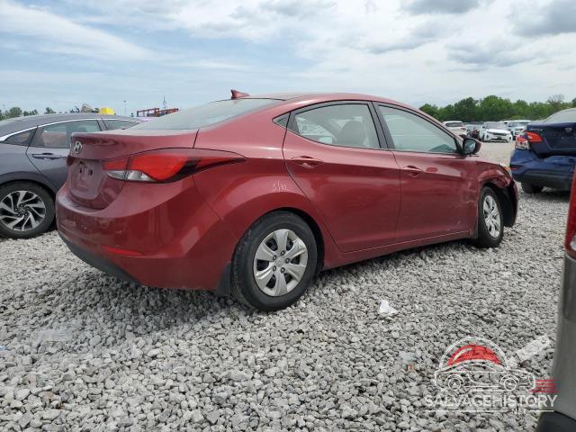5NPDH4AE9GH796546 2016 HYUNDAI ELANTRA photo no. 3