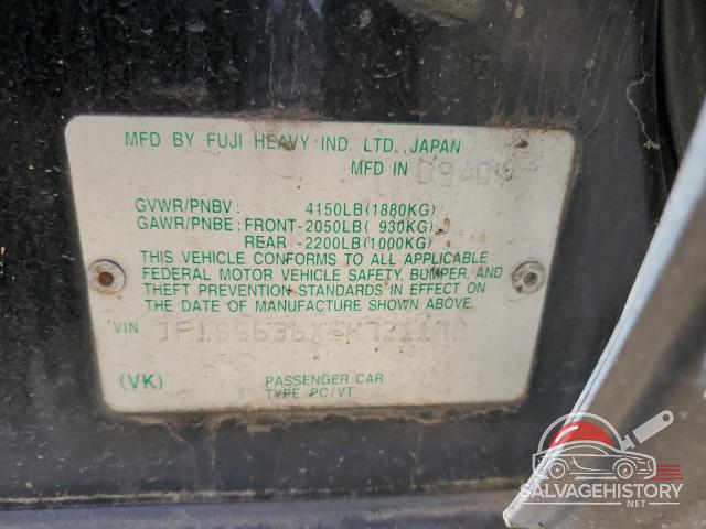 JF1SG636X5H731170 2005 SUBARU FORESTER photo no. 12