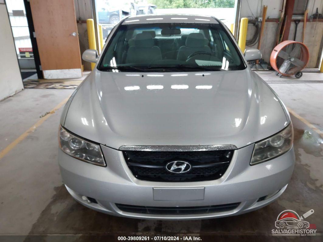 5NPEU46F76H039919 2006 HYUNDAI SONATA photo no. 6