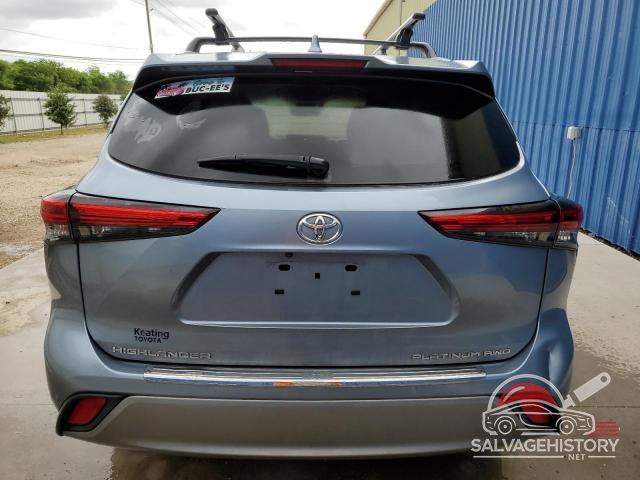 5TDFZRBHXNS232990 2022 TOYOTA HIGHLANDER photo no. 6