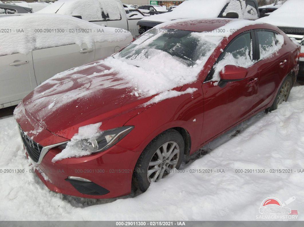 JM1BM1V74E1178987 2014 MAZDA MAZDA3 photo no. 2
