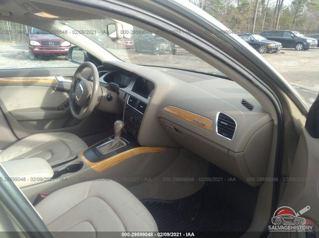 WAUGF78K79A160733 2009 AUDI A4 photo no. 5