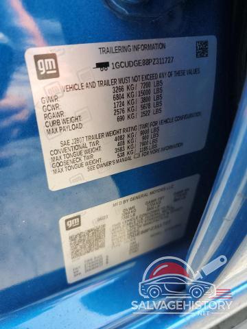1GCUDGE88PZ311727 2023 CHEVROLET ALL Models photo no. 12