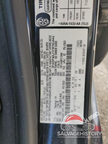 3FADP4AJ1FM163442 2015 FORD FIESTA photo no. 12
