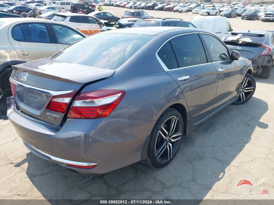 1HGCR2F64GA192166 2016 HONDA ACCORD photo no. 4