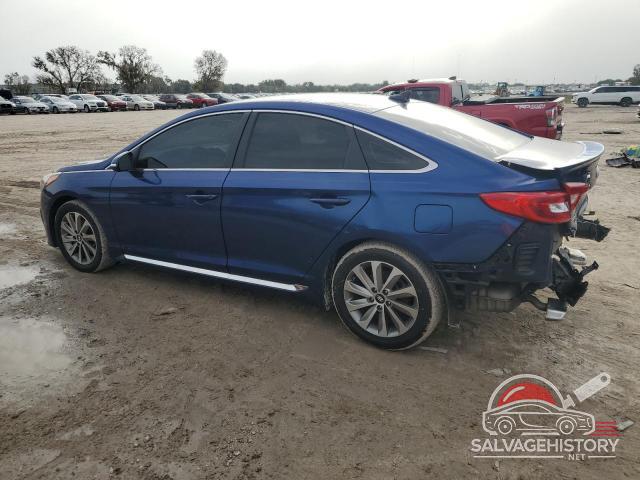 5NPE34AFXGH272835 2016 HYUNDAI SONATA photo no. 2