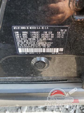3CZRU6H58LM738123 2020 HONDA HR-V photo no. 12