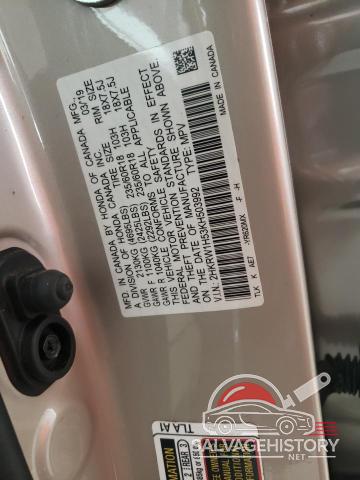 2HKRW1H53KH503992 2019 HONDA CRV photo no. 12