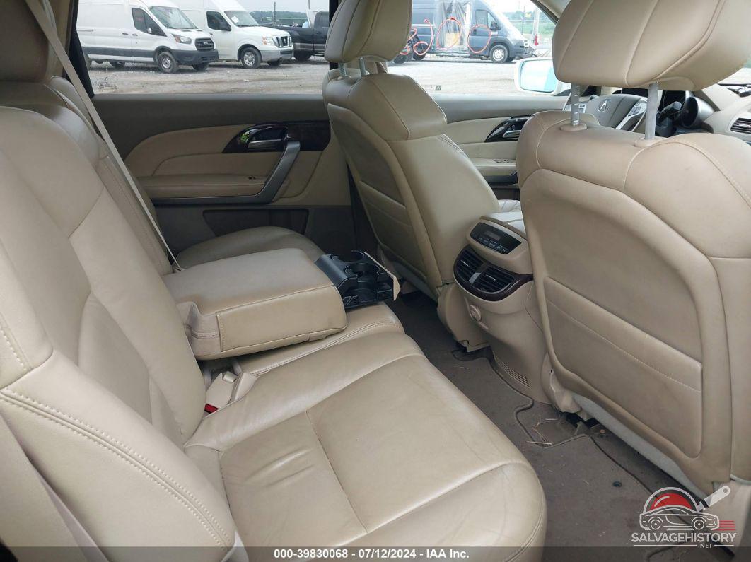 2HNYD2H27AH520714 2010 ACURA MDX photo no. 8