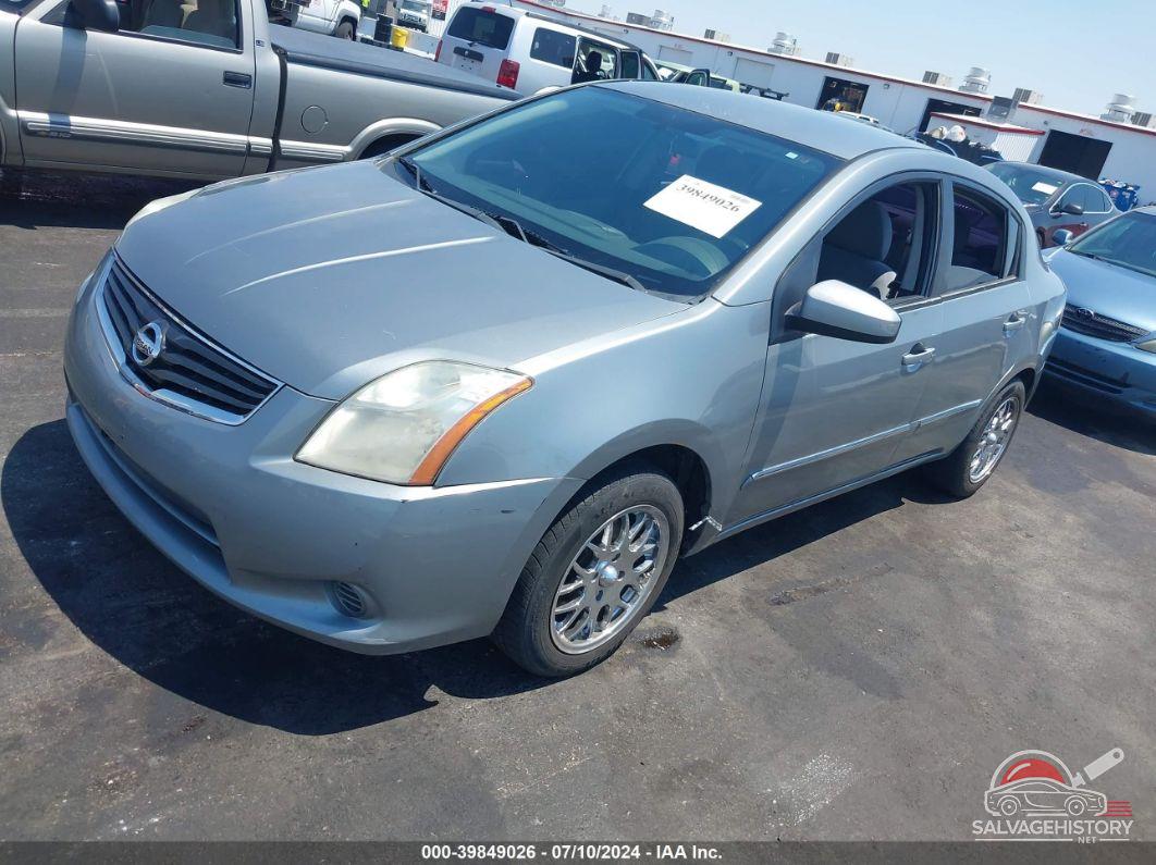 3N1AB6AP3CL745445 2012 NISSAN SENTRA photo no. 2