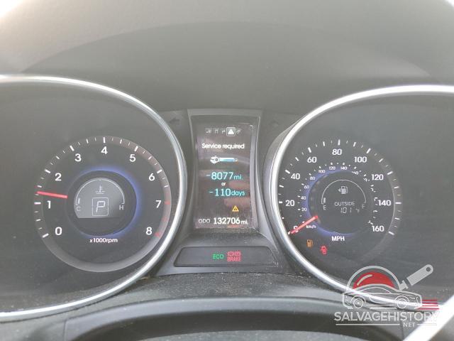 KM8SR4HF9EU068243 2014 HYUNDAI SANTA FE photo no. 9