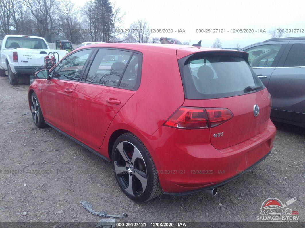 3VW4T7AU3GM045912 2016 VOLKSWAGEN GOLF GTI photo no. 3
