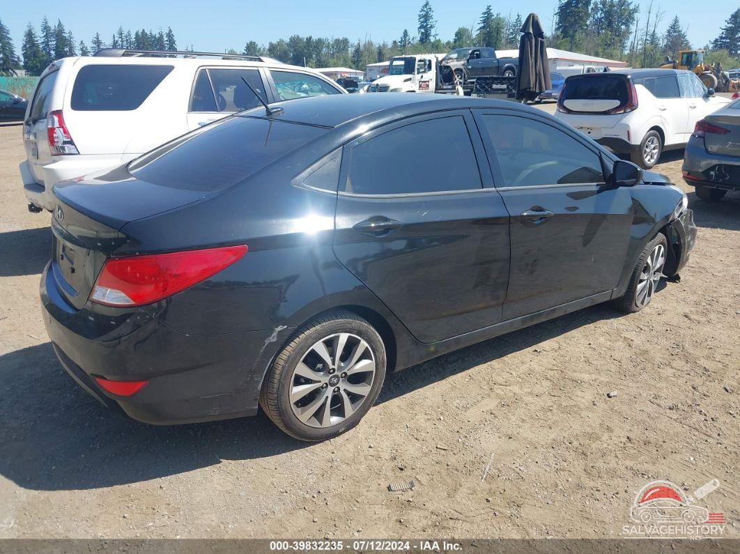 KMHCT4AE5HU357678 2017 HYUNDAI ACCENT photo no. 4