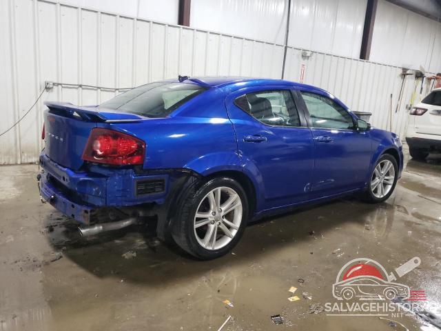 1C3CDZAG3CN311967 2012 DODGE AVENGER photo no. 3