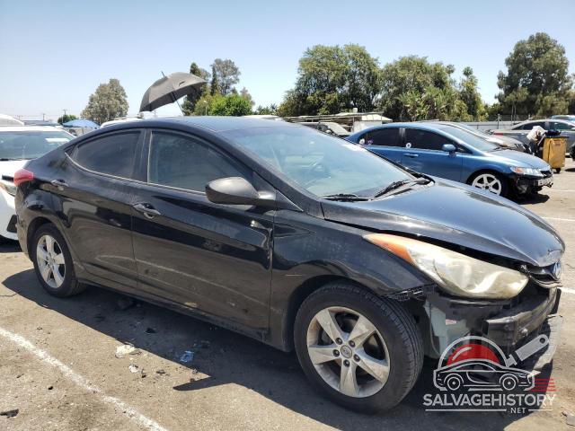 5NPDH4AE7BH017055 2011 HYUNDAI ELANTRA photo no. 4