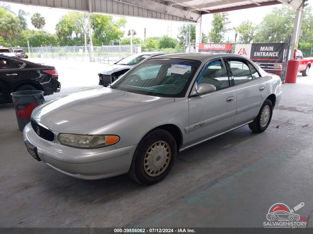 2G4WS52J1Y1302237 2000 BUICK CENTURY photo no. 2