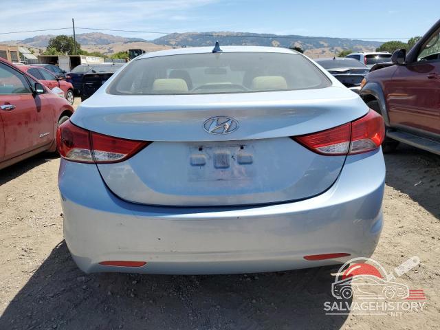KMHDH4AEXDU568195 2013 HYUNDAI ELANTRA photo no. 6