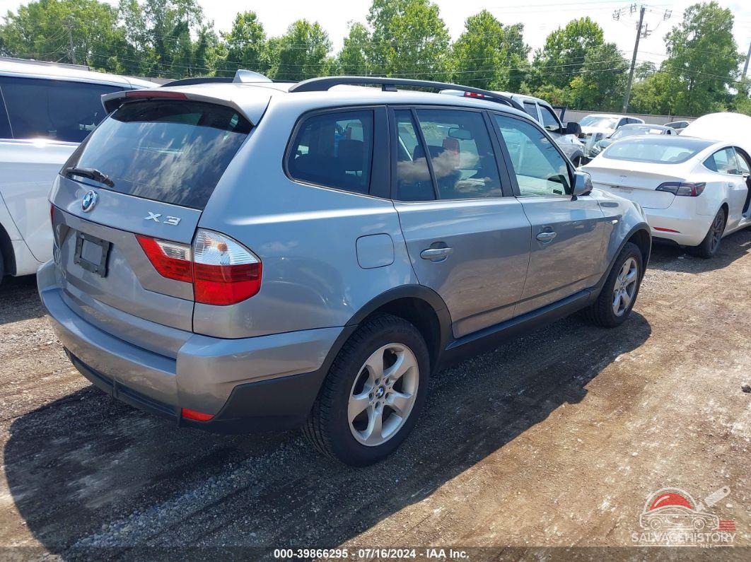 WBXPC93467WJ00302 2007 BMW X3 photo no. 4
