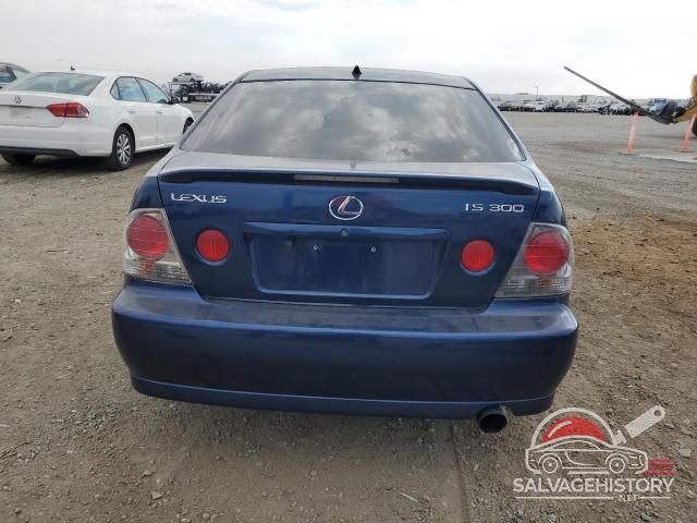 JTHBD192250096355 2005 LEXUS IS photo no. 6