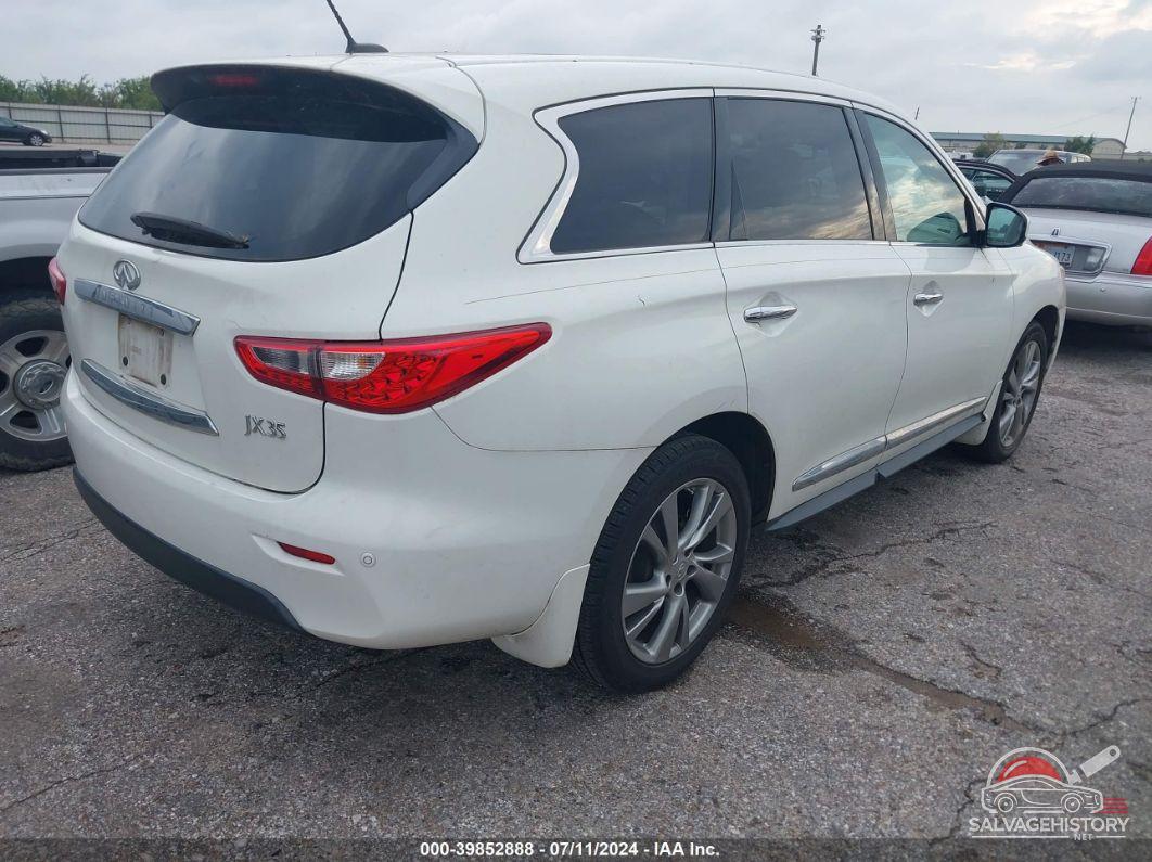 5N1AL0MN4DC309651 2013 INFINITI JX35 photo no. 4